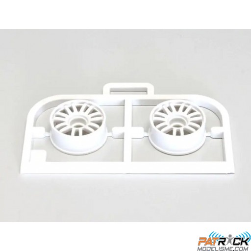 Jantes Kyosho Mini-Z MR03 Etroites-Deport 0 (2) Blanches