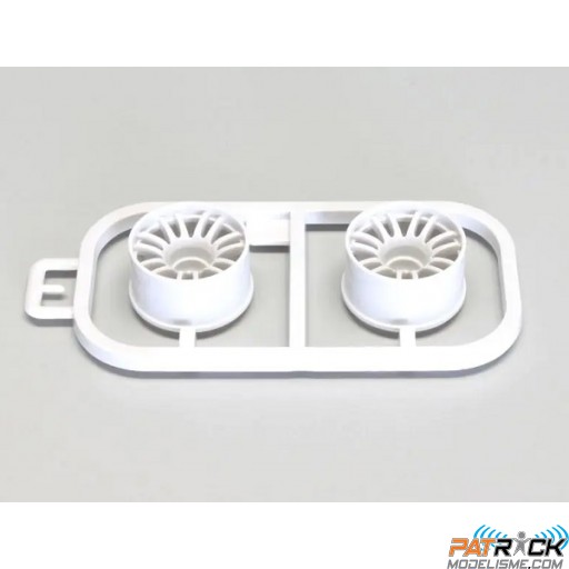 Jantes Kyosho Mini-Z MR03 Larges-Deport 2.0 (2) Blanches