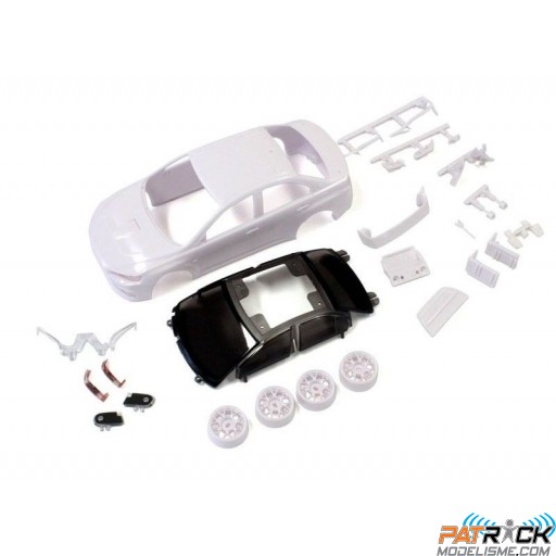 Kyosho Carrosserie Mitsubishi Lancer EvoX Mini-Z + Jantes 4WD (A peindre)