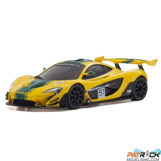 Kyosho Carrosserie Mini-Z McLaren P1 GTR Jaune/Vert MR-03 W-MM