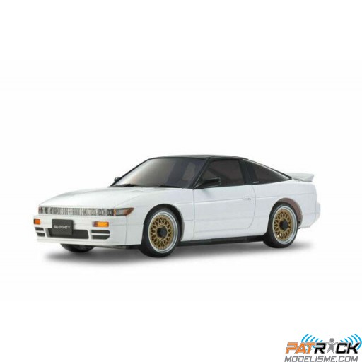 Kyosho Carrosserie Mini-Z Nissan SILEIGHTY blanche toit noir MA020