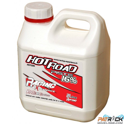 Carburant Racing Fuel HOT ROAD 16%-2L pour voitures piste