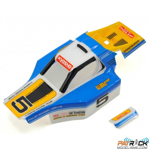 Carrosserie Kyosho Optima Mini-Z Buggy (Bleu-Blanche)