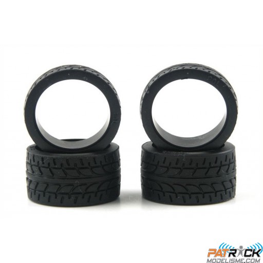 Pneus KYOSHO racing 20* radial LARGE 4 pièce(s) - MINI-Z Racer