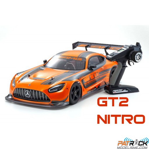 Kyosho Inferno GT2 Mercedes AMG GT3 Race Specs 1/8e Nitro Readyset KE25SP