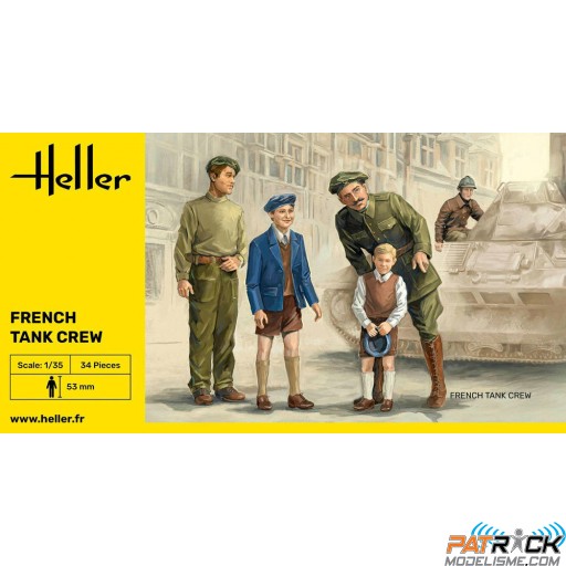 1/35e Heller Equipage de char Français