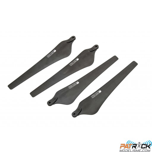 Jeu d'hélices repliables carbone 1760 pour motorisation E1200 Upgrade DJI S900