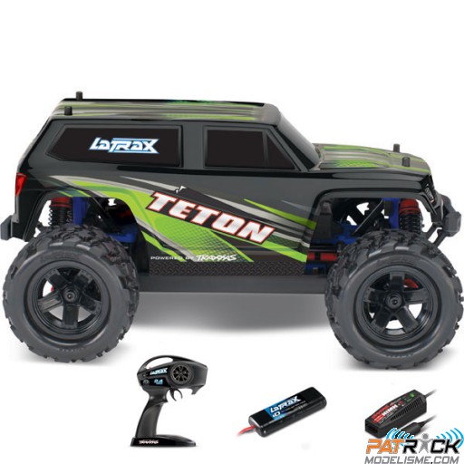 LATRAX TETON 4x4 - 1/18 VERT - Prêt à rouler 