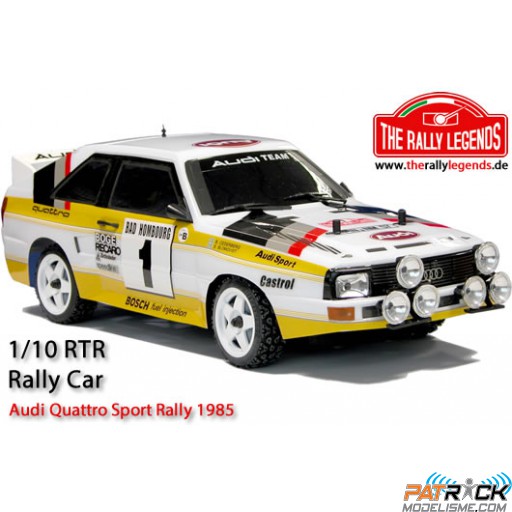Rally legends AUDI QUATTRO SPORT 1985 - 1/10 RTR