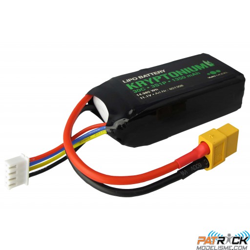 Accu LiPo KRYPTONIUM 3s1p 11,1V 1350mAh 30C XT60