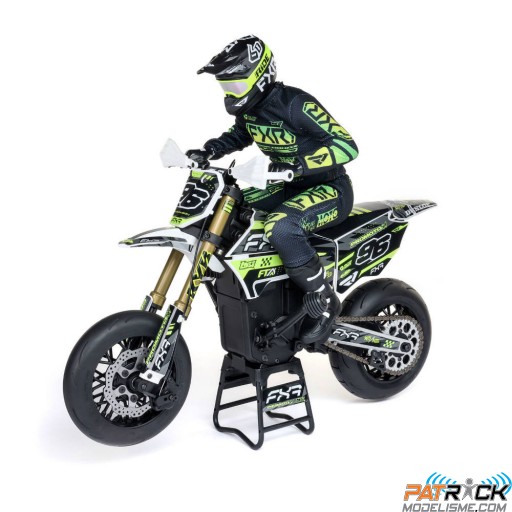 Losi 1/4 Promoto-SM FXR Supermoto RTR Basic Blanche SUR-COMMANDE