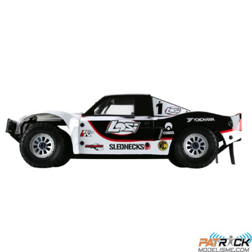 Losi 5IVE-T 1/5 4WD Short Course + DX2e Blanc