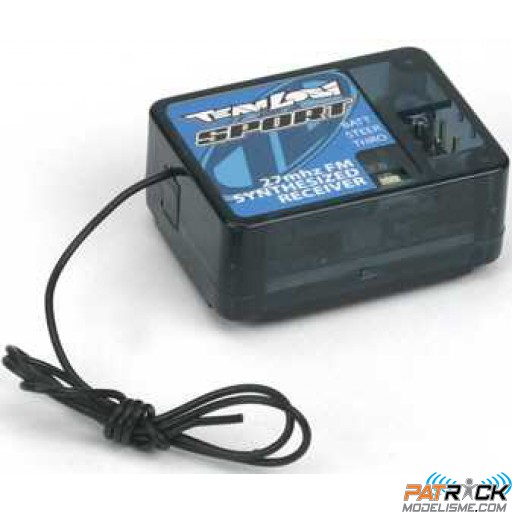 Récepteur 2 voies LOSI MRX 20 27 MHz FM – Surface