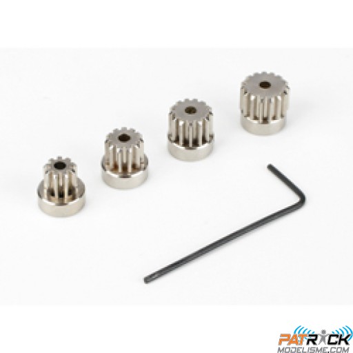 Set de pignons 13T-16T - Mini véhicules 1/16 et 1/18