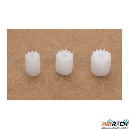 Set de pignons moteur (3pièce(s): - MICRO T,B,DT,RAM