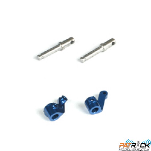 Fusées avant ALU bleus Losi – MICRO T/B/DT