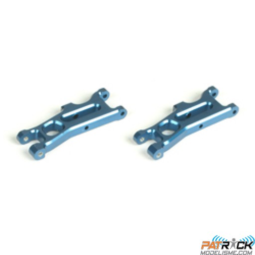 Triangles avants ALU bleus Losi – MICRO T/B/DT