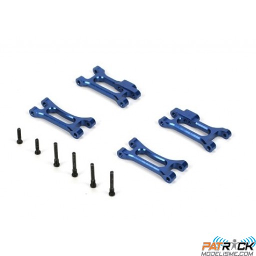 LOSI Triangles arrière Alu - LOSB1640 -Micro 4WD, Rally,Truggy 