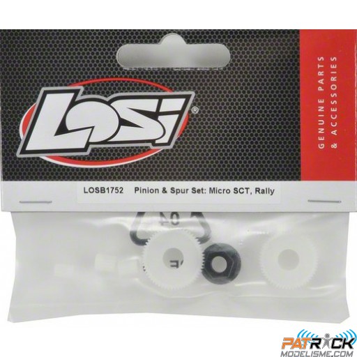 Set de pignons et couronne pour Micro SCT et Micro Rally