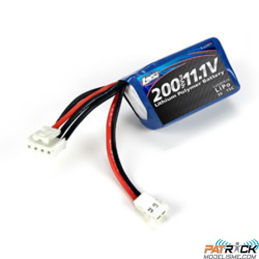 Pack LiPo Losi 200 mAh 3S pour 1/24 Micro SCT et Micro Rally