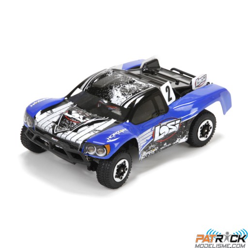Losi 1/24 MICRO SCTE Brushless 4WD KIT RTR Bleu