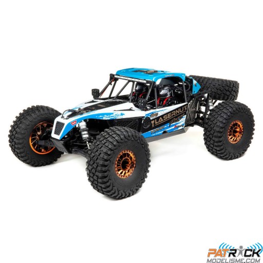Losi Lasernut U4 4X4 Rock Racer Brushless Smart/AVC, bleu RTR