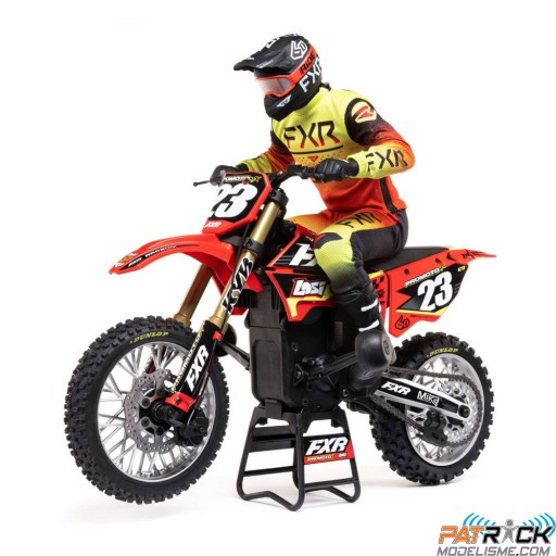 Losi 1/4 Promoto-MX Motorcycle RTR FXR Rouge