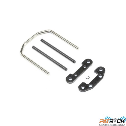 Axes et supports avants Super Baja Rey Losi