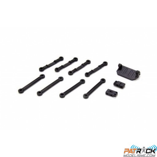 Fixations et liaisons inférieur et supérieur d'amortisseurs – MICRO ROCK CRAWLER