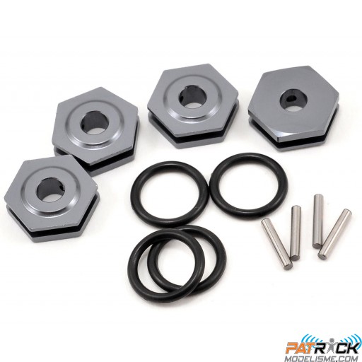 Set d’hexagones de roues en aluminium - LOSI Mini 8ight 1/14E