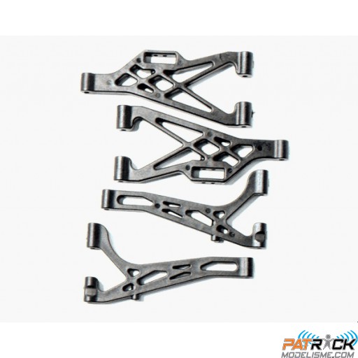 LOSB2001 Losi bras de suspension avant/arrière (Paire) (LST, AFT).