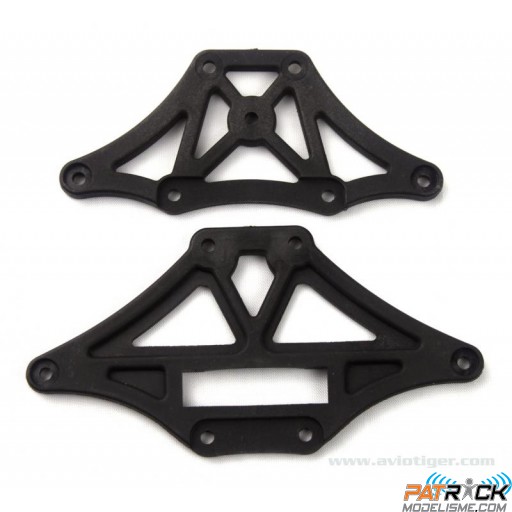renfort de chassis avant et arrière LRP Blast S10 BX/TX/MT
