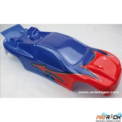 Carrosserie LRP Blast S10 Truggy BLEU/ROUGE