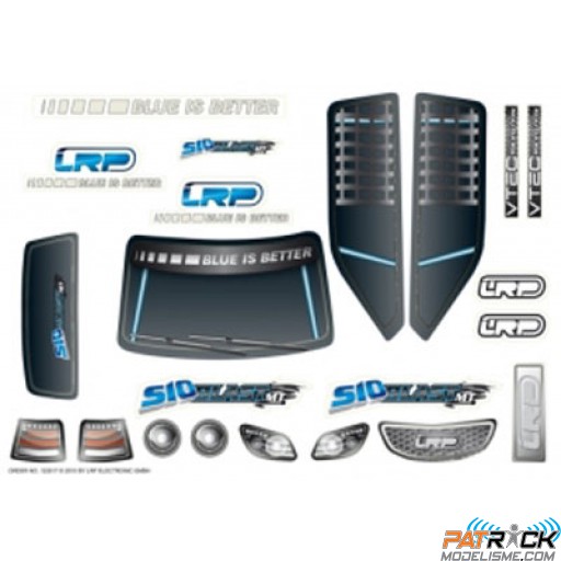 Planche de decoration pour Carrosserie LRP Blast S10 Monster Truck