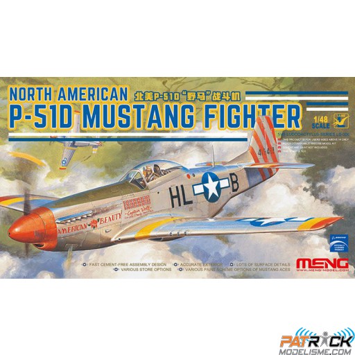 1/48e Meng NORTH AMERICAN P-51D MUSTANG 1944