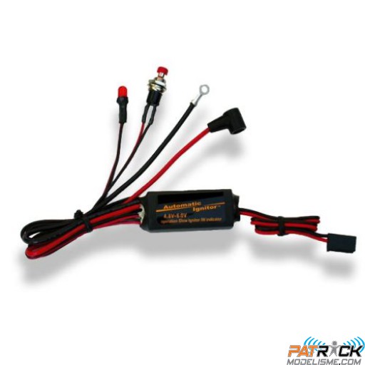 Chauffe bougie embarqué 4,8/6V avec led et contact