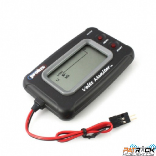 Voltmètre 3,7/20 volts LCD