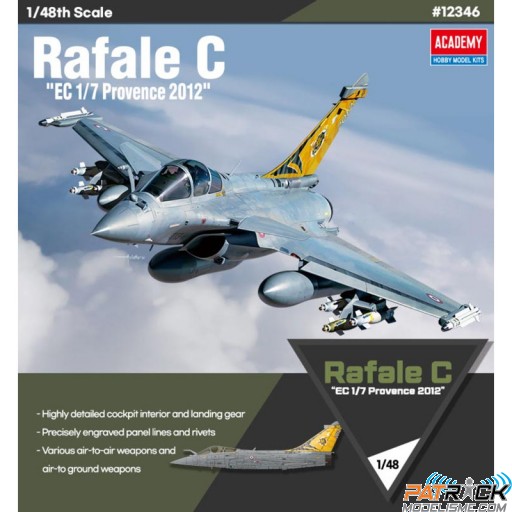 1/48e Academy Rafale C "EC 1/7 Provence 2012"
