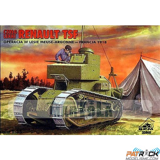 1/35e Rpm Char léger Renault TSF "Meuse-Argonne Operation" France 1918