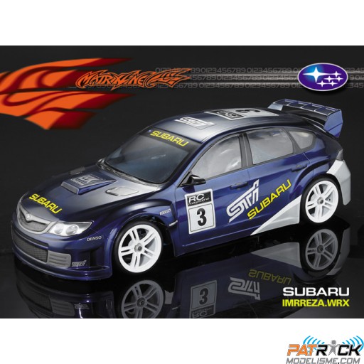 Carrosserie à peindre VSUBARU IMRREZA WRX 10 PC 1/10