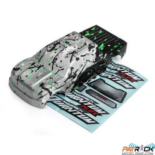 Carrosserie Argent/Vert QUANTUM MT FLUX/RTR