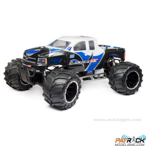 Carrosserie Maverick Blackout MT Bleue 1/5e