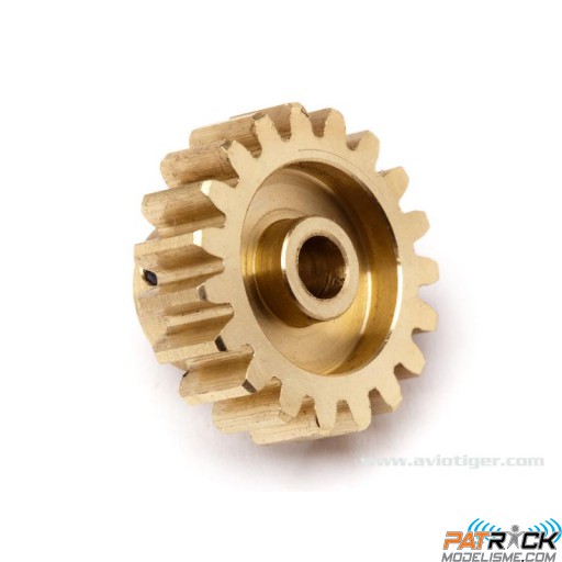 Pignon moteur 19 dents 32dp/M0.8 - axe 3,2mm