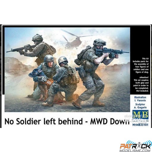 1/35e Master box No soldier left behind - MDW Down