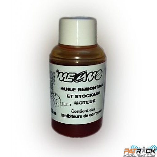 Huile remontage et stockage AFTER RUN moteur 50ml
