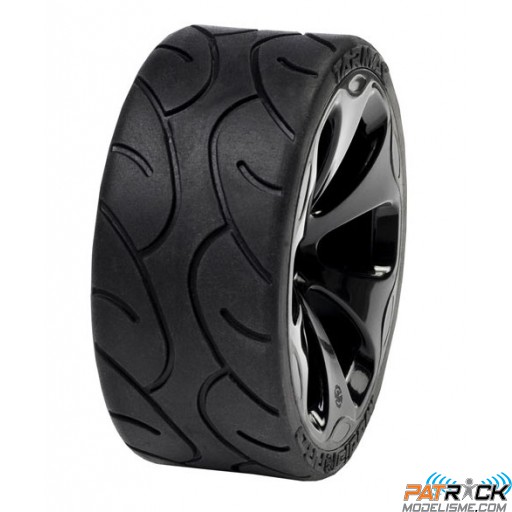 MEDIAL PRO TARMAC M4 monté-collés Raptor HEX. 17mm - AV/AR 1/8emes - La Paire