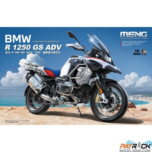 1/9e Meng Model BMW R 1250 GS ADV SUR-COMMANDE