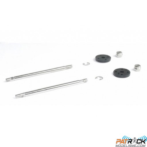 Tige et piston d'amortisseur AVANT - MHDPRO FLASH EP-GP TR/MT