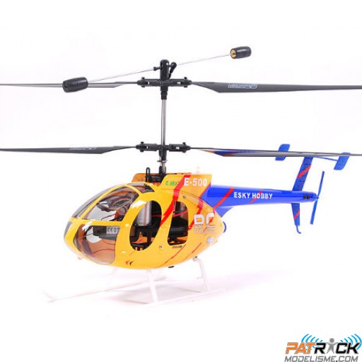 Hélico E Sky E500 Bi rotor 2.4 Ghz Jaune