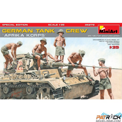 1/35e MiniArt tankistes allemands Afrika Korps 1941 "Edition spéciale"